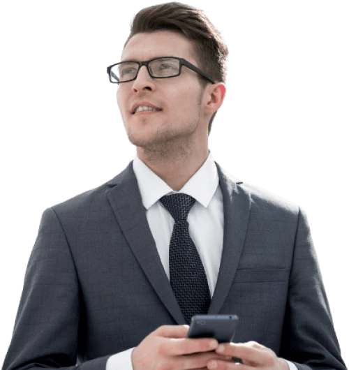 smiling man